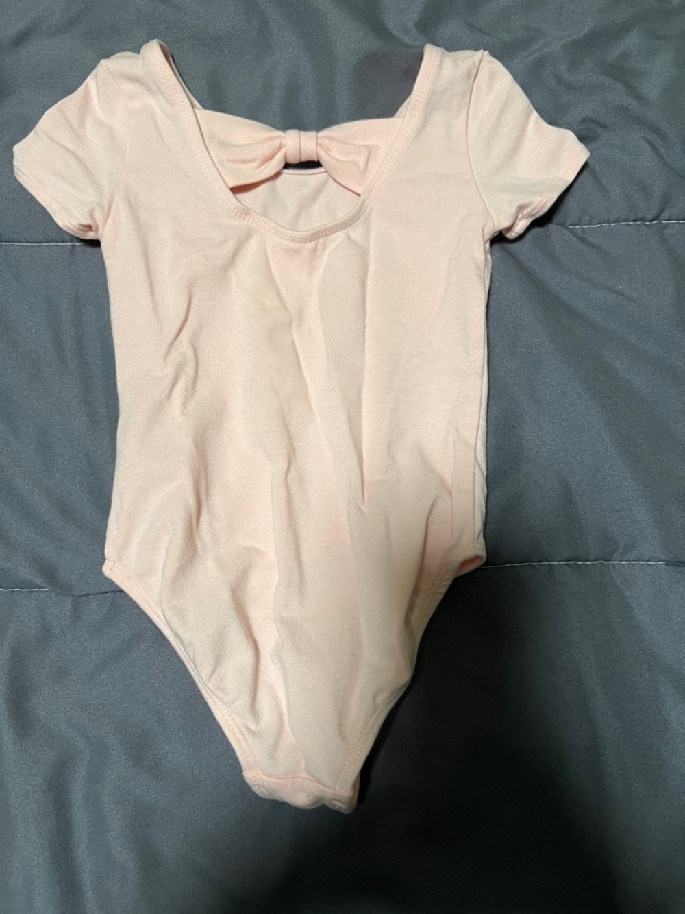 Carter's Light Pink Short-Sleeve One-Piece Bodysuit - Picture 3 of 3